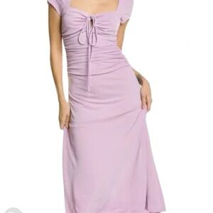 Cinq à Sept Lavender Midi Dress